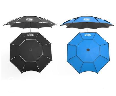 China Parasol Beach Umbrella Rainproof Folding Outdoor Fishing Umbrella 2.4m for sale