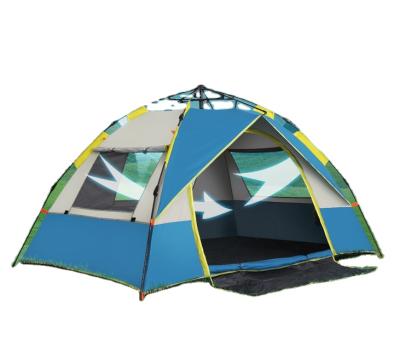 China Automatic Wholesale Automatic Outdoor Portable Pop Up Sleeping Camping Tent For Family for sale