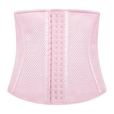 China Body Shaping New Summer Waist Trainer Belt Latex Girl Breathable Powder Corset for sale