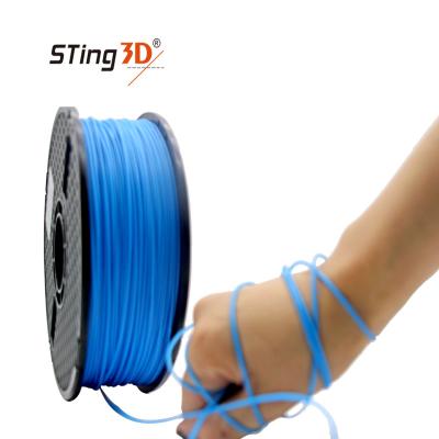 China Softer PLA Filament 34D 89A Printer 34D 89A Flexible+ Hardness PLA Filament 3d Printer PLA Filament Softer PLA Filament for sale