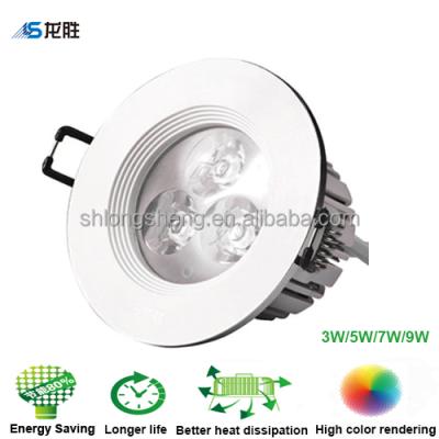 China Downlights Isolation IC Constant Current Driver White Height Power Led Ceiling Light 7w Qualified for sale