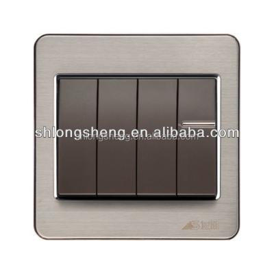 China European standard wall switch 86*86mm for sale