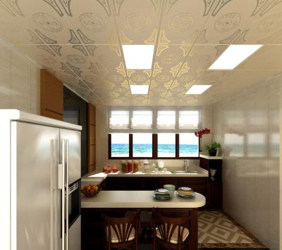 China Artistic Ceilings High Quality Ceiling Design Panels For Bathroom/Hall 300*485 for sale