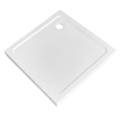 China Classic EUROPEAN SMC Shower Tray Exclude Waste Glossy 900*900mm Walk In Tray for sale