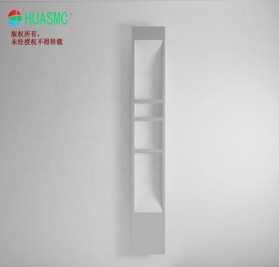 China Modern SMC Bathroom Shower Niche Matte Finish Long Shower Niche for sale