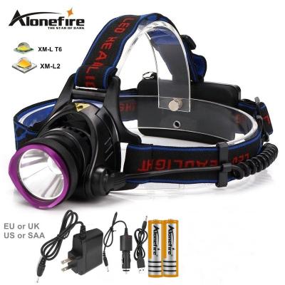 China AloneFire HP81 XM-L2 U3 Camping Led Headlight Powerful Flashlight Fishing Outdoor Camping Hunting Increasing Work Head Light 18650 Battery for sale