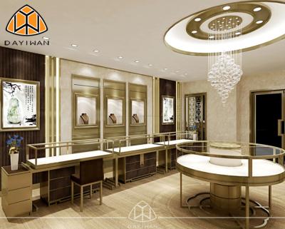 China Customized 3D Rendering Jewelry Store Design Jewelry Store Interior Design for sale