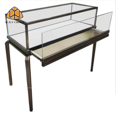 China Customized Free Design Watch Shop/Wholesale Equipment Display Cabinet/Wooden Watch Shop Display For Jewelry Store for sale