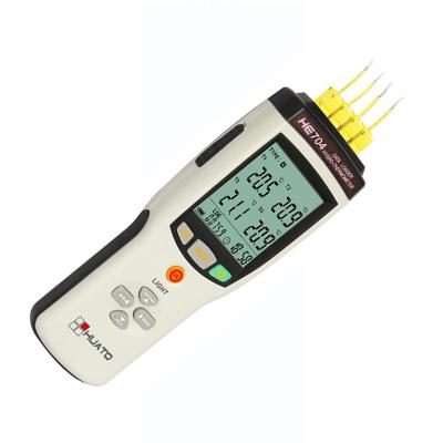 China FLUKE Thermocouple Calibrator Temperature Data Logger Thermocouple 4 Channels for sale