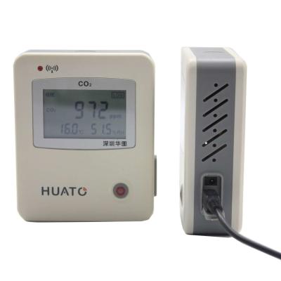 Cina Impiegati di S653 USB/registratore automatico dati CO2/di RH con il sensore di temperatura supplementare di umidità in vendita