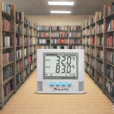 China Binnen Digitale Thermometerhygrometer met LCD Vertoningsabs Materiële 330g Te koop