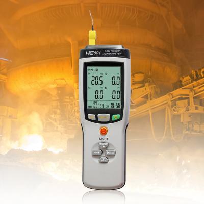 China Daten-Recorder des Thermoelement-HE801, 1 Kanal-Handthermoelement-Meter zu verkaufen