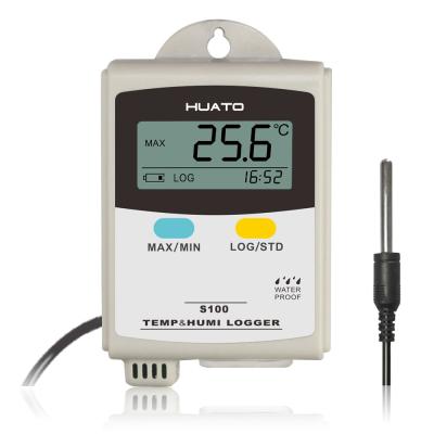 China Energy Saving Temperature Relative Humidity Data Logger Temperature Monitoring for sale