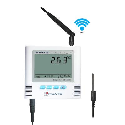 Cina Multi registratore automatico di dati di temperatura del registratore automatico di dati di WIFI di scopo con esposizione S500-WIFI in vendita