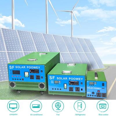 China Portable 500w Camera Power Home Lighting Kits Mini Solar Energy Storage With 12v 45W Solar Panel Solar DC TV for sale