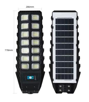 China ROAD ABS Solar System Outdoor Power Line Led Sun Power Outdoor Lighting Panel 300w 700w 900w All In One Solar Led Street Light for sale