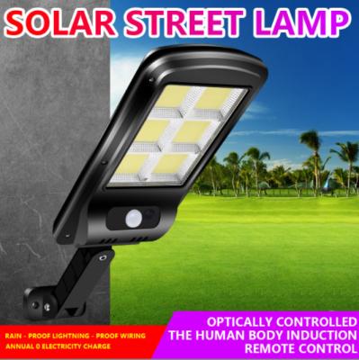 China ROAD Solar Street Lights Flood Cob Led Powered Door Home Lamps Outdoor Wall Garden Light for sale