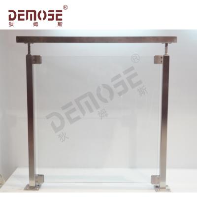 China exterior glass rail/exterior glass balustrade/exterior glass balustrades customized for sale