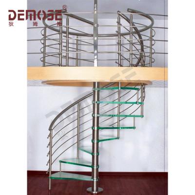 China Modern Staircase Design Foshan Project Indoor Outdoor Metal Staircase for sale