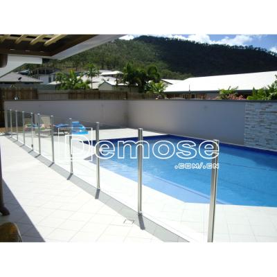 China Contemporary tempered glass fence/frameless glass pool fencing/glass balustrades for sale for sale