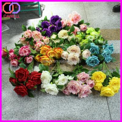 China wholesale silk rose heads wholesale silk rose heads rose rosa real touch flower rose for sale