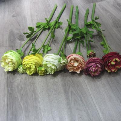 China Silk Flower Artificial Bee Hive Ranunculus Ranunculus Flower for sale