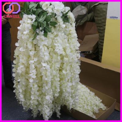 China wholesale silk white wisteria artificial flowers wholesale silk white wisteria artificial flowers for sale