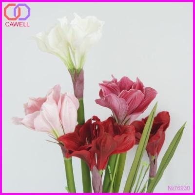 China High Quality Touch Artificial Hippeastrum Artificial Hippeastrum PU High Quality Touch Real Real for sale