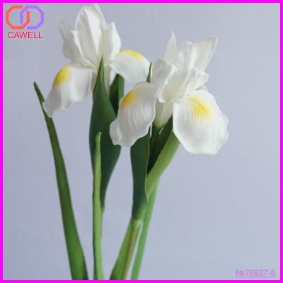 China Real touch PU artificial flower Iris Casablanca artificial flower Iris Casablanca real touch PU for sale