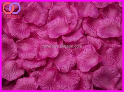 China Decorative Artificial Mulberry Rose Petals Flower Petals Paper Rose Petals for sale