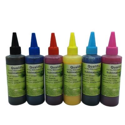 China COMPATIBLE ink for wholesales sublimation ink for inkjet printer transfer ink for epson L800 L805 L1800 L110 L130 for sale