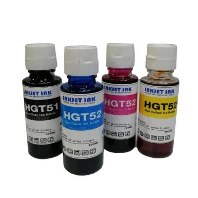 China COMPATIBLE Wholesale Compatible HP Original Ink High Quality Refillable Dye Ink For HP HGT 51 HGT52 CISS Tank Printer for sale