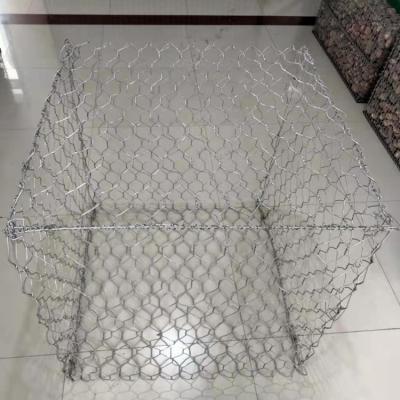 China Protection Hot Sales Mesh Gabion Nets 2.0-4.0mm Gabion Boxes 10cmx12cm Gabion Basket Wall for sale