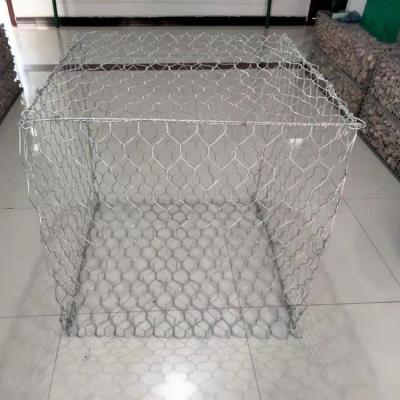 China Protective PVC 2x1x1m Gabion Basket For Hot Dipped Galvanized Stone 3x1x1m Gabion Cage for sale