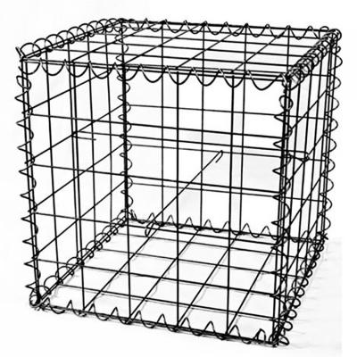 China Pad 4mm Netting Iron Welded Stone Gabion Gabion Mesh / Galvanized Gabion Netting Cages for sale