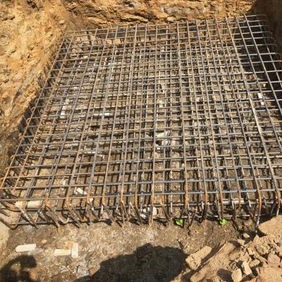 China Concrete Screen Mesh 6mm Steel Bar Wire Mesh 200 X 200 Mm 6mm for sale