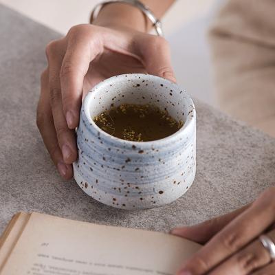 China Viable Style 200ml Hot Selling Korean Sake Tea Cup, Loose Japanese Chinese Design Ceramic Tea Cups for sale