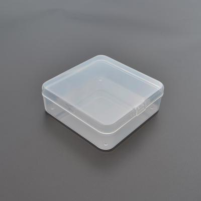 China New Arrival Recyclable PP Square Clear Commodity Plastic Box From Top for sale