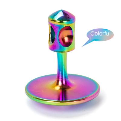 China Portable Metal Fingertip Toy Metal Large Gyroscope For Premium Durable Colorful Sale for sale