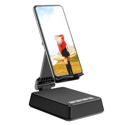 China Computer Desktop Wireless Speakers Usb Stand Mobile Phone Screen General Folding Desktop Amplifier for sale