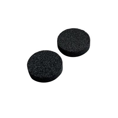 China High Polymer Ceramics 15mm Fragrance Series Ceramic Black Lock Incense Stone for sale