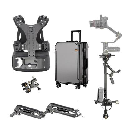 China LAING M30F 6-15kg Dual Video Camera Payload Steadicam Photography Vest Support Arm For Professional Photography for sale