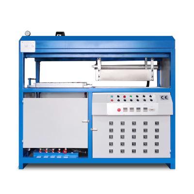 China Blister Forming Machine Low Cost Semi Automatic Vacuum Forming Thermoforming Machine Manual For Plastic Tray for sale