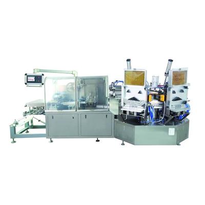 China Full Automatic Beverage Battery Face Seal Blister Packing Machine Line for sale