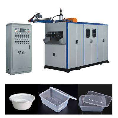 China Automatic plastic lids cup lid making machine price, thermoforming machine for sale