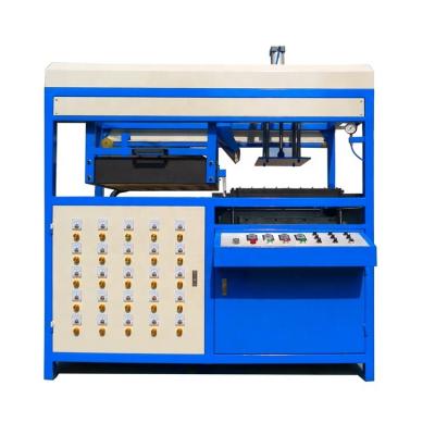 China Semi Automatic Tray Low Cost High Quality Vacuum Forming Machine For Plastic Tray for sale