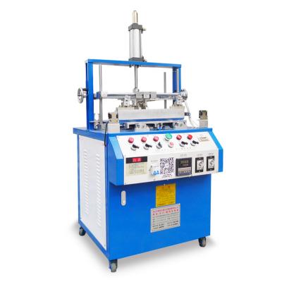 China Cylindrical Food Blister Edge Folding Machine Edge Rolling Machine for sale