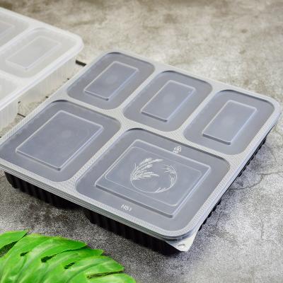 China Transparent Plastic Salad Bento Boxes Food Container Disposable Disposable Plastic Dishes Dish in Factory Price for sale