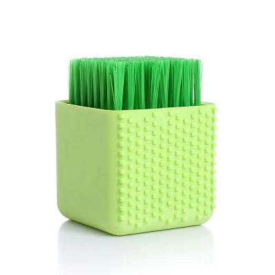 China Viable Shoe Cleaning Brush Wash Sweeps Silicone Laundry Brush Scrub Multi-Use Household Fabric Washing Tool For Home Washing Use for sale