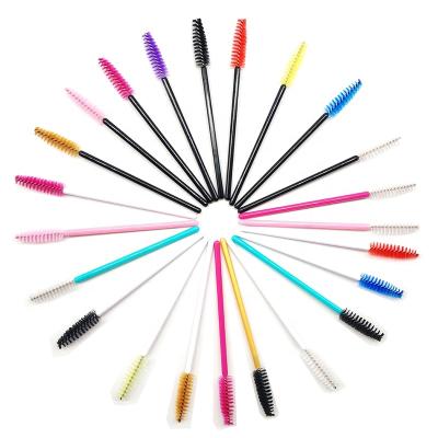 China Makeup Tool Disposable Eyelash Cleaning Brush Eyelash Cleaning Brush Mascara Wands Brush for Eyelash Extension Eyebrow and Makeup Use for sale